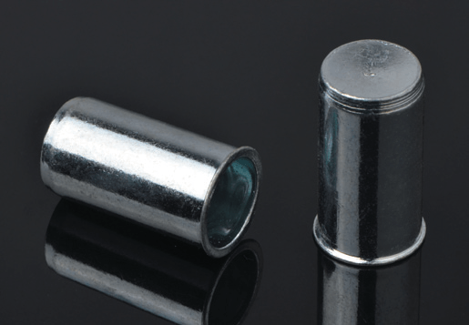 Bawasan ng bakal ang head round body plain rivet nut sarado na uri ng dulo