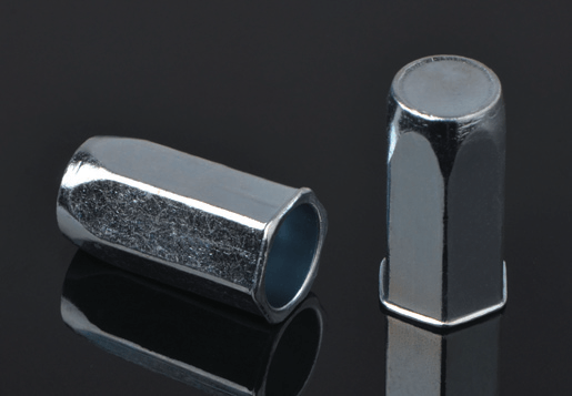 Bawasan ng bakal ang ulo ng hex full-hex body rivet nut closed end type